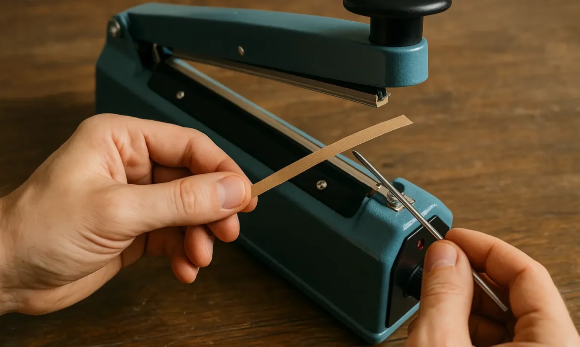 آموزش تعمیر المنت دستگاه دوخت پلاستیک در منزل